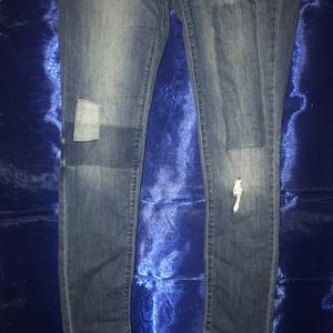 Pattern jeans